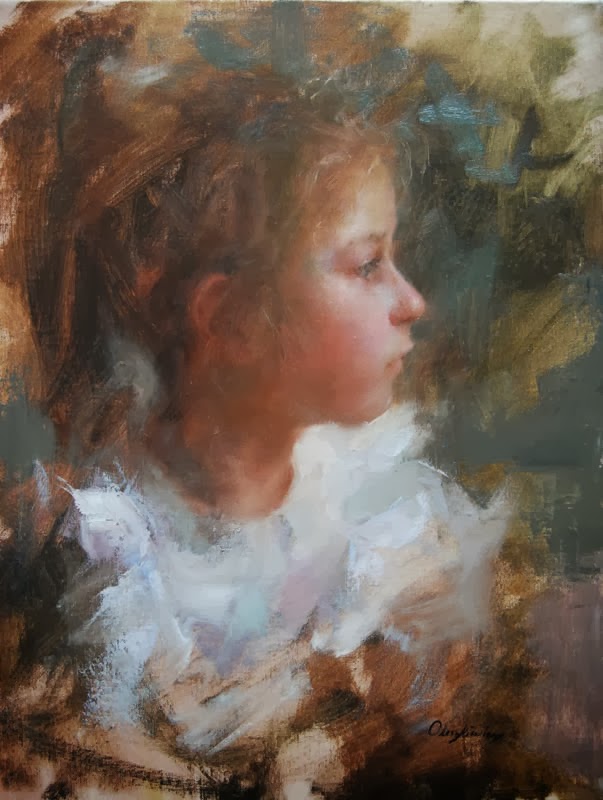 Beautiful Childhood Paintings by Marci Oleszkiewicz | American Artist