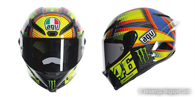 Arti dan kisah sejati di balik desain helm valentino rossi