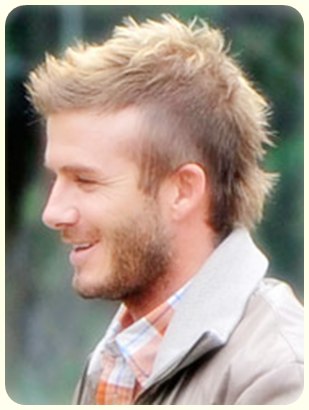 Koleksi potongan  rambut  mohawk  ala beckham