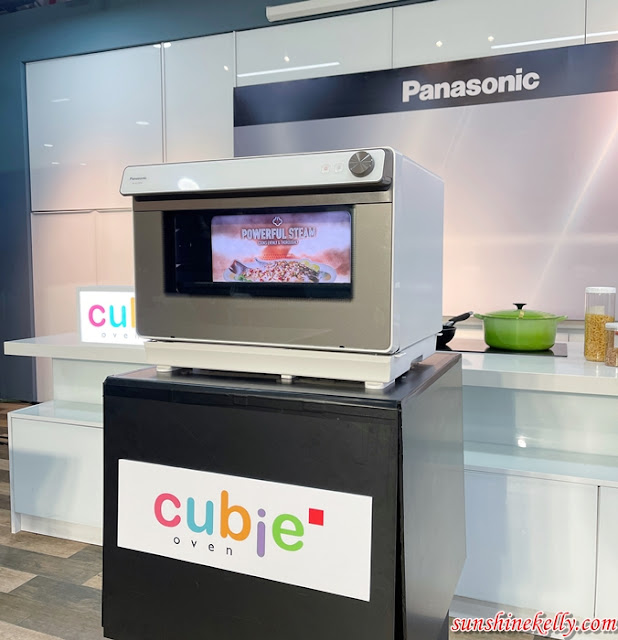 Panasonic New Cubie Oven, Convenient Healthy Cooking Lifestyle, Panasonic Powerful Steam Convection Cubie Oven, Panasonic Cubie Oven, Panasonic, Food