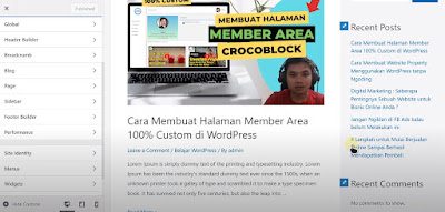 Cara Mengubah Sidebar di WordPress dengan Mudah