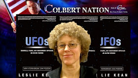 Leslie Kean On The Colbert Report