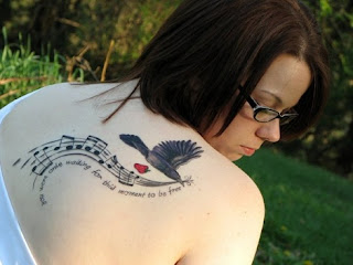 tattoos for girls music designs on Phoenix Bird Tattoo For Women - Tattoos - Zimbio