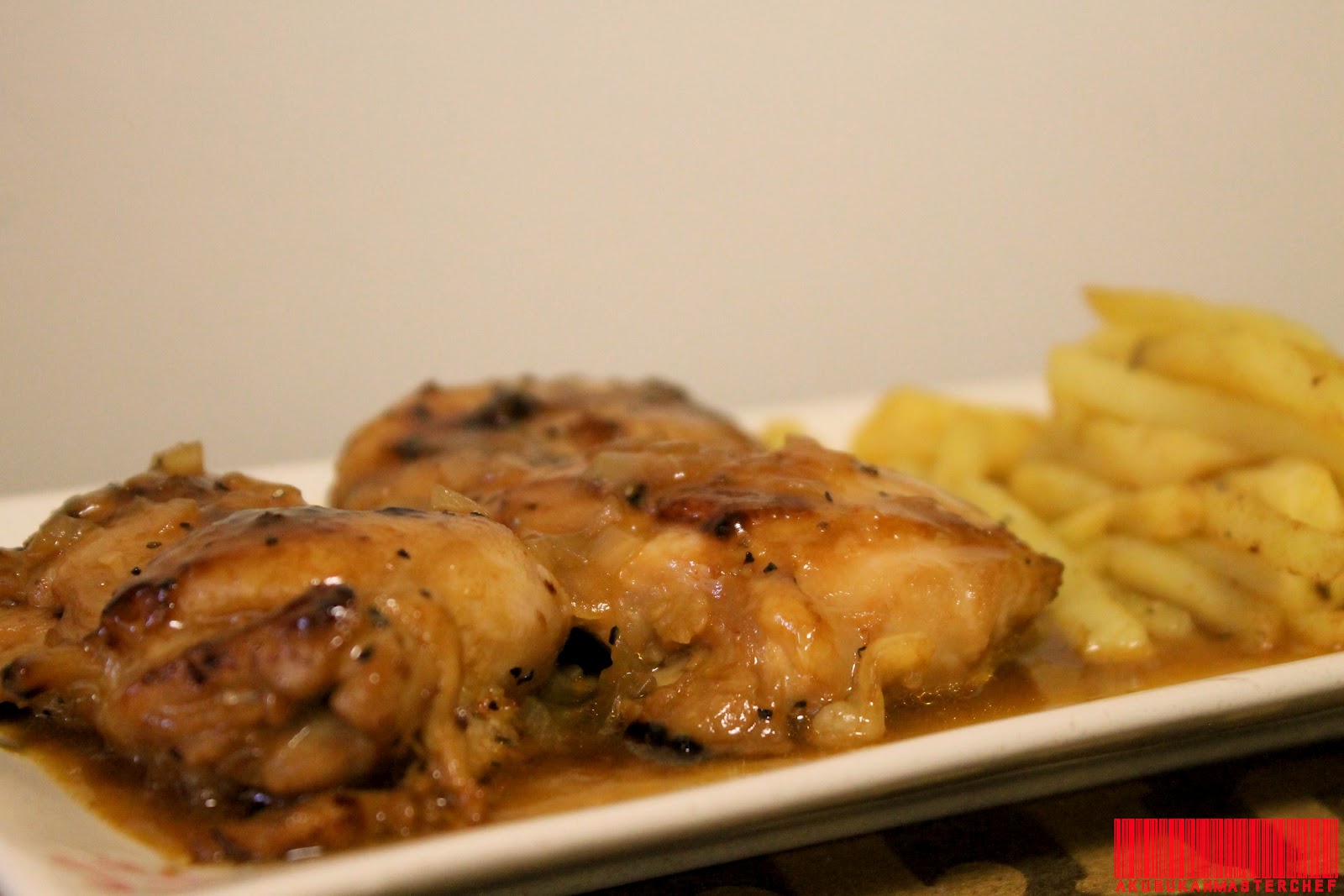 Aku Bukan Masterchef: Resepi 90 : Chicken Chop with 