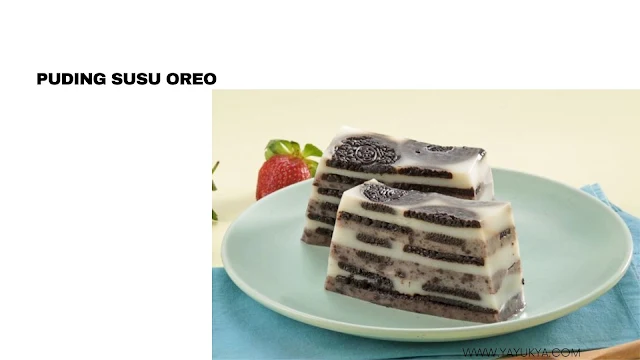 Puding Susu Oreo