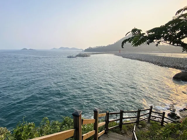 외연도-방파제