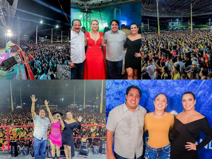 Festa do aniversário de 86 anos de São Bernardo atrai multidão com shows de Mari Fernandez e Janaína Alves