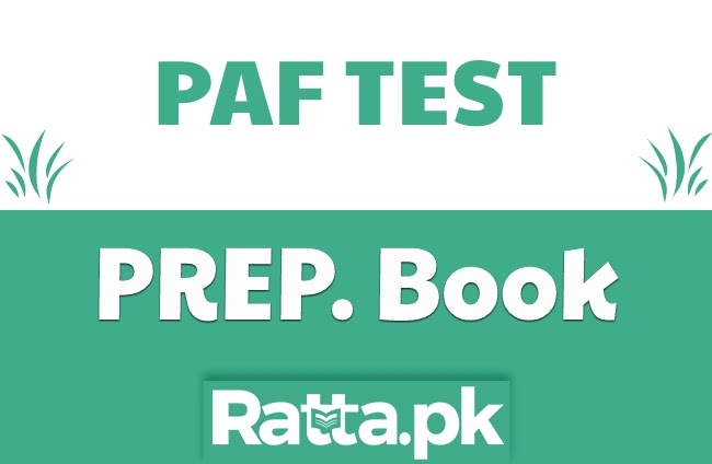 PAF Test Preparation Book Pdf download