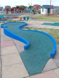 Crazy Golf course in Mablethorpe, Lincolnshire