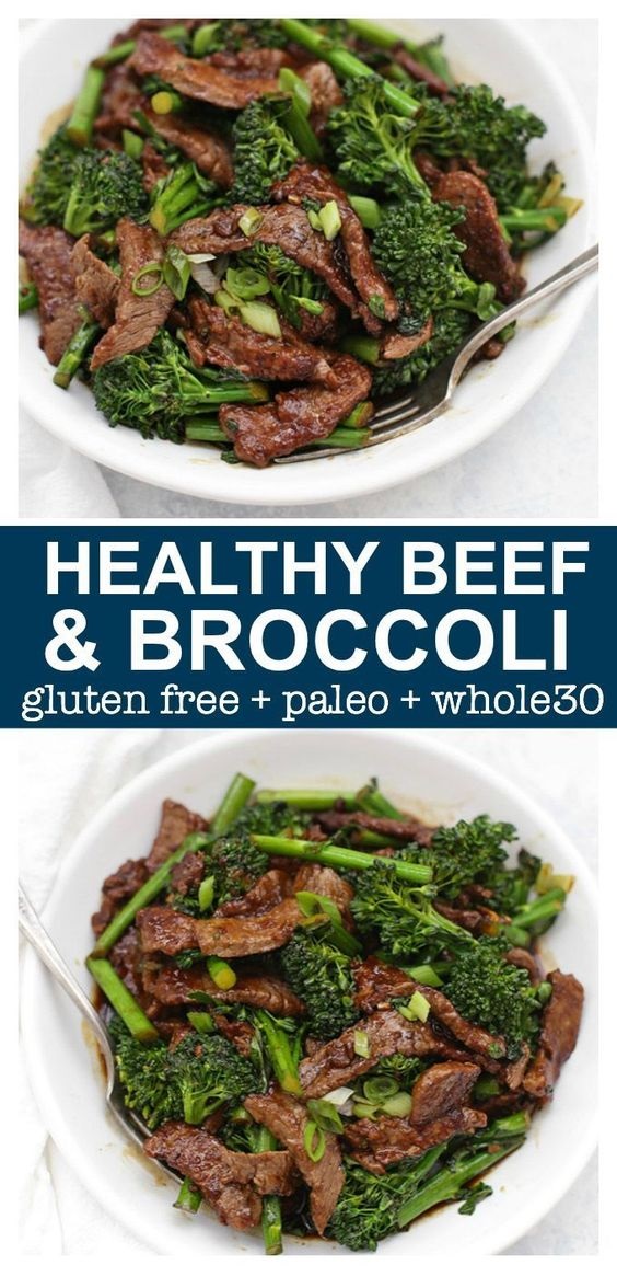 Healthy Beef And Broccoli