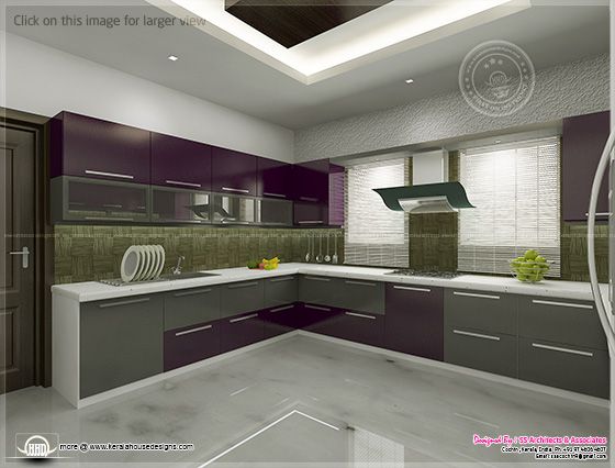 Kitchen interior views