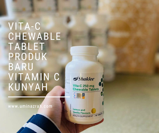Vita-C Chewable Tablet Shaklee Produk Baru Vitamin C Kunyah