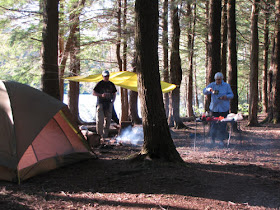 Jackson Lake campsite