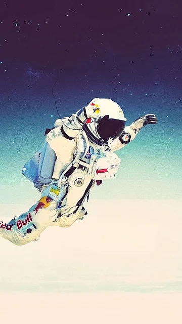 Papel de Parede Tumblr Astronauta no Espaço hd.