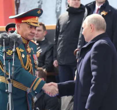  In an unexpected move, Vladimir Putin takes Sergei Shoigu's place as defense minister