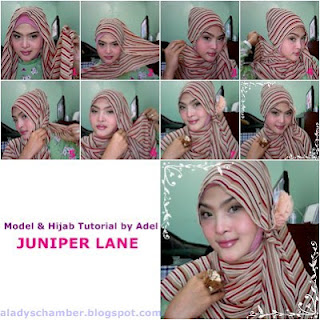 Bandung Fashion Shops: Hijab Tutorial for Pashmina Chiffon