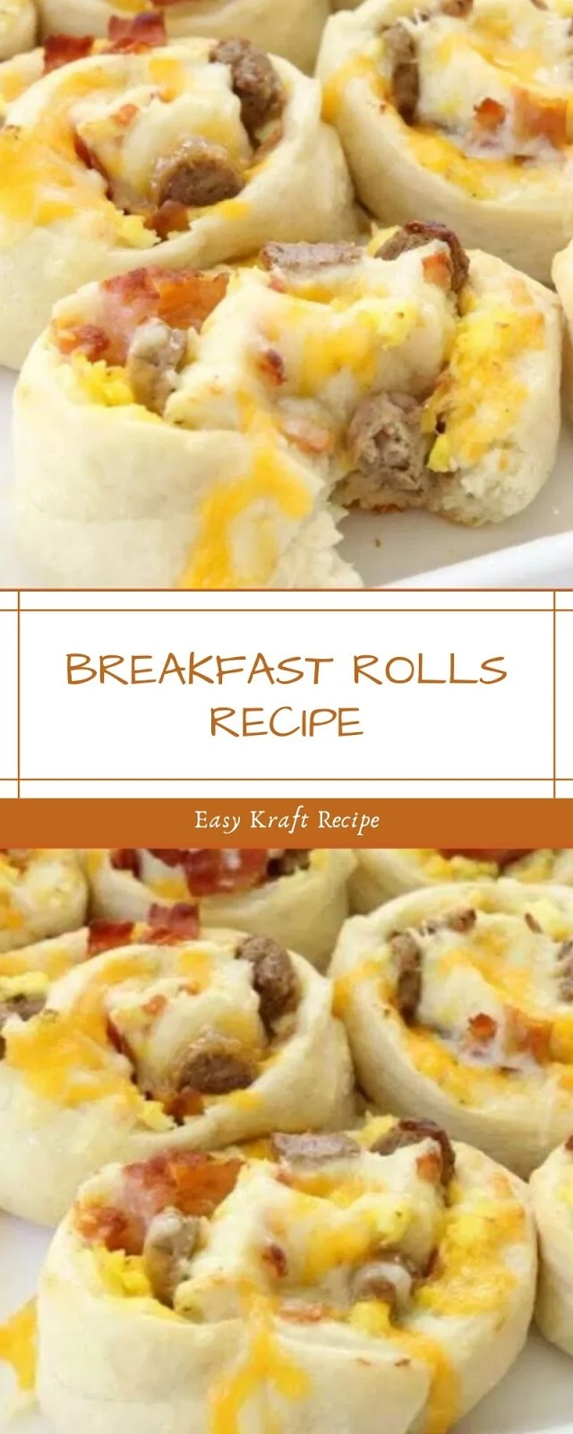 BREAKFAST ROLLS RECIPE