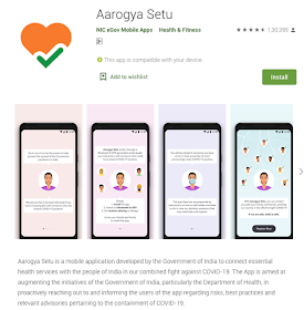 Aarogya setu mobile app