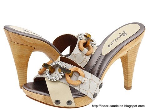 Leder sandalen:leder-353979