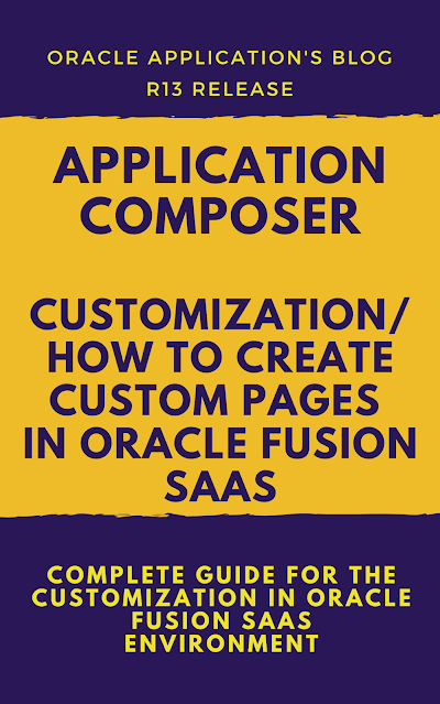 Oracle Fusion SAAS Customization Book