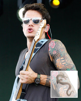 Tattoo Ideas Quotes on john mayer sleeve tattoo 