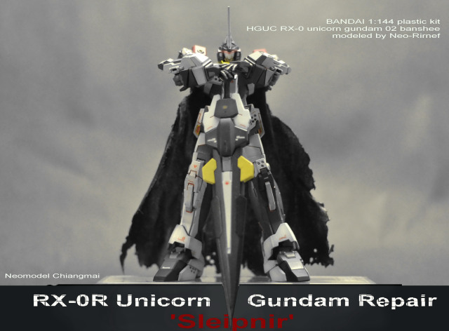 custom gundam build unicorn
