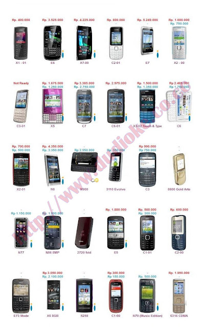 daftar harga Nokia Baru-Second September 2011