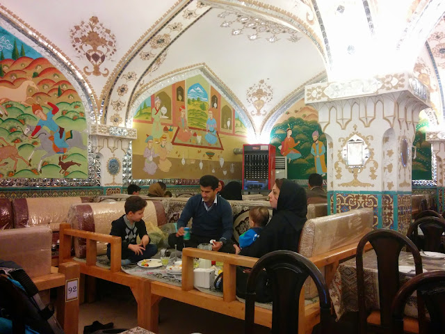 Traditional restaurant at Isfahan, Iran