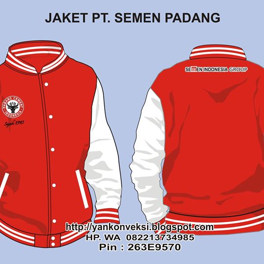 JAKET BASE BAL  PESAN PT SEMEN PADANG