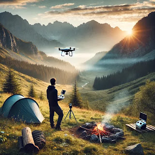 Menikmati Petualangan Camping dengan Drone: Menjelajahi Keindahan Alam dari Ketinggian