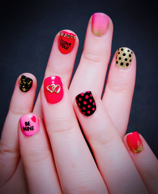 Propose Day Nail Art