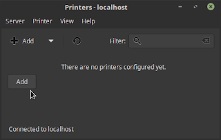 Mensetting Printer di Linux Mint