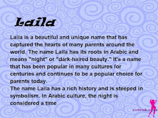 meaning of the name "Laila"