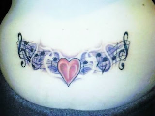 Sexy Girls With Lower Back Tattoo Designs Especially Lower Back Heart Tattoo Picture 4