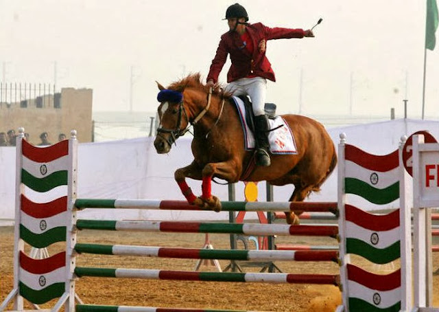 Horse Show in Delhi Cantt