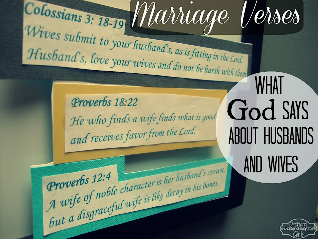 Marriage Bible Verses