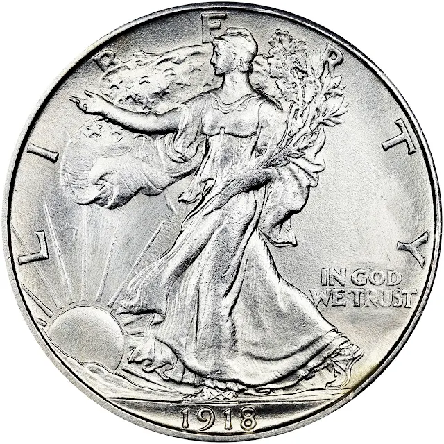 Walking Liberty Half-dollars