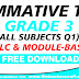   Summative Test GRADE 3 Q1 FREE DOWNLOAD!