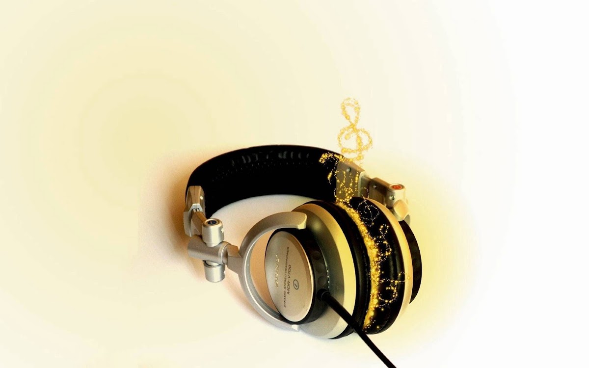 Amazing Headphone Widescreen Wallpaper 6