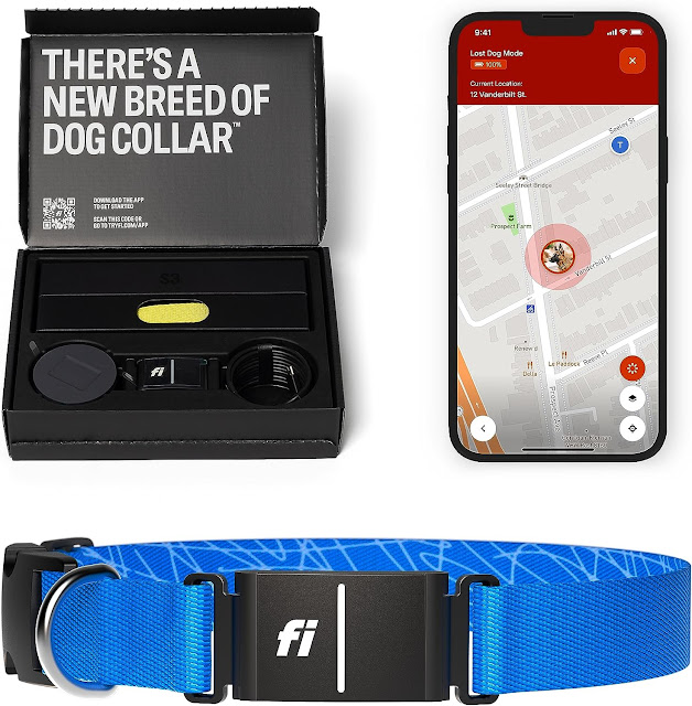 Smart Collar with GPS Tracker and Health Monitor