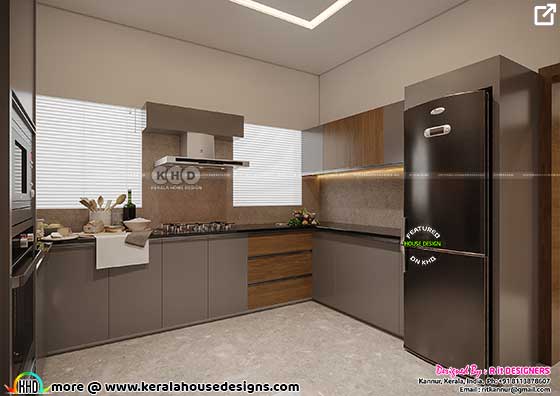 Kitchen interior design Kerala