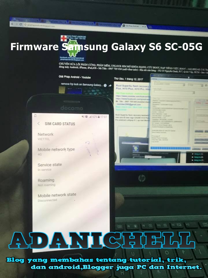Firmware Samsung Galaxy S6 Sc 05g Adanichell Tool Universal Flasher