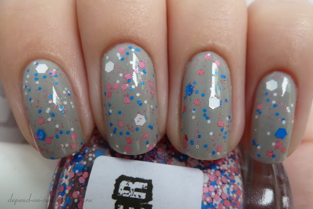 Lush lacquer Mr. Bubble & Zoya Dove