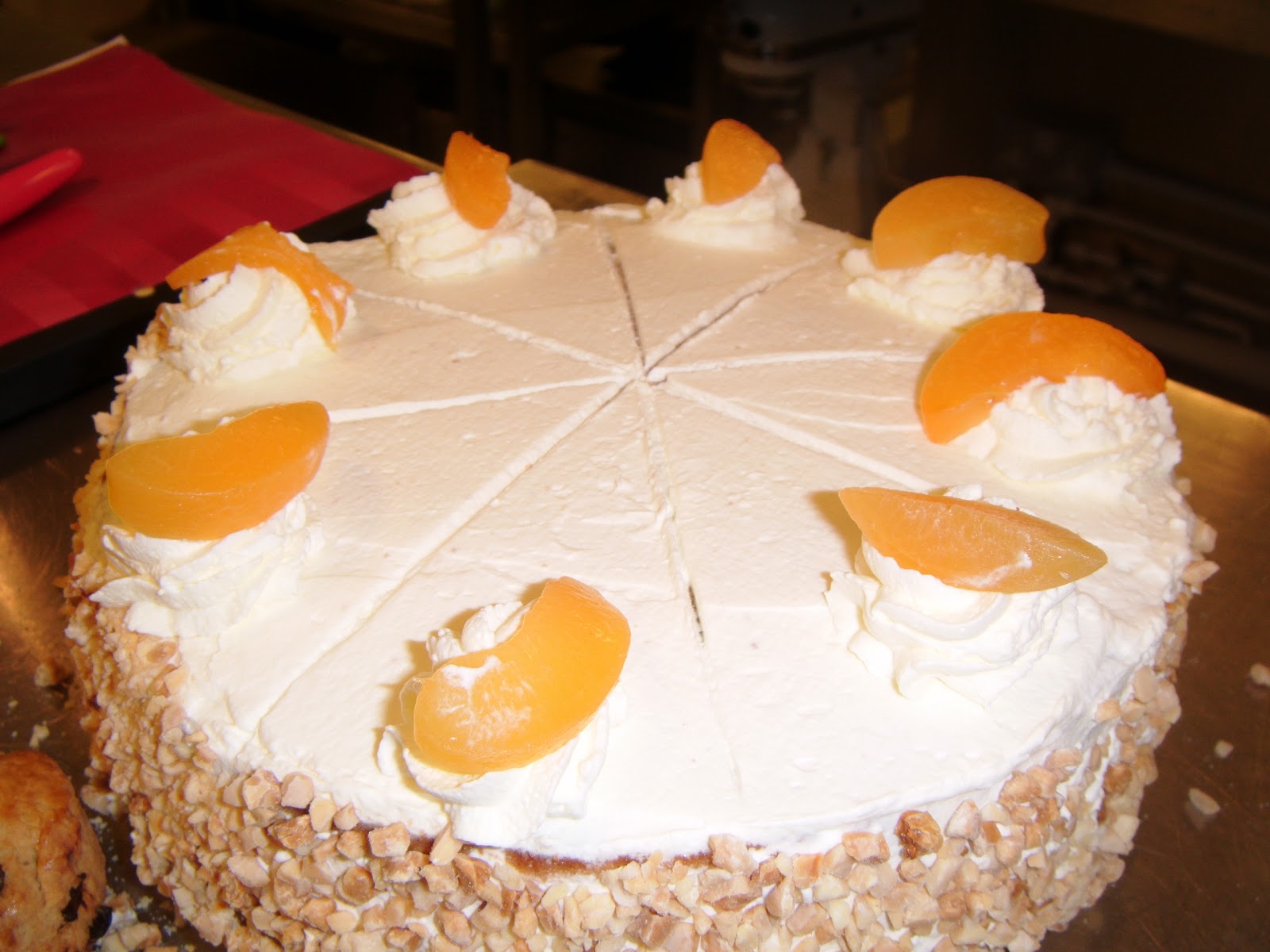 Cupcakes Cake And Passion Genoise Sponge Apricot Gateaux With Chantilly Cream