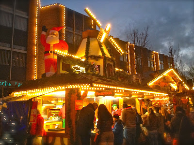 Weihnachtsmarkt 2013 in Leer, Ostfriesland, Germany.