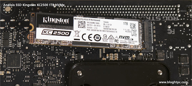 TEMPERATURA KINGSTON KC2500 1TB