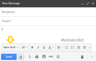 Ubah Ukuran Font Dan Gaya Teks Di Gmail