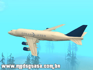 Boeing 747 LCF Dreamlifter para grand theft auto
