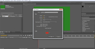 tutorial adobe after effect cs4 mengatur properties warna solid layer