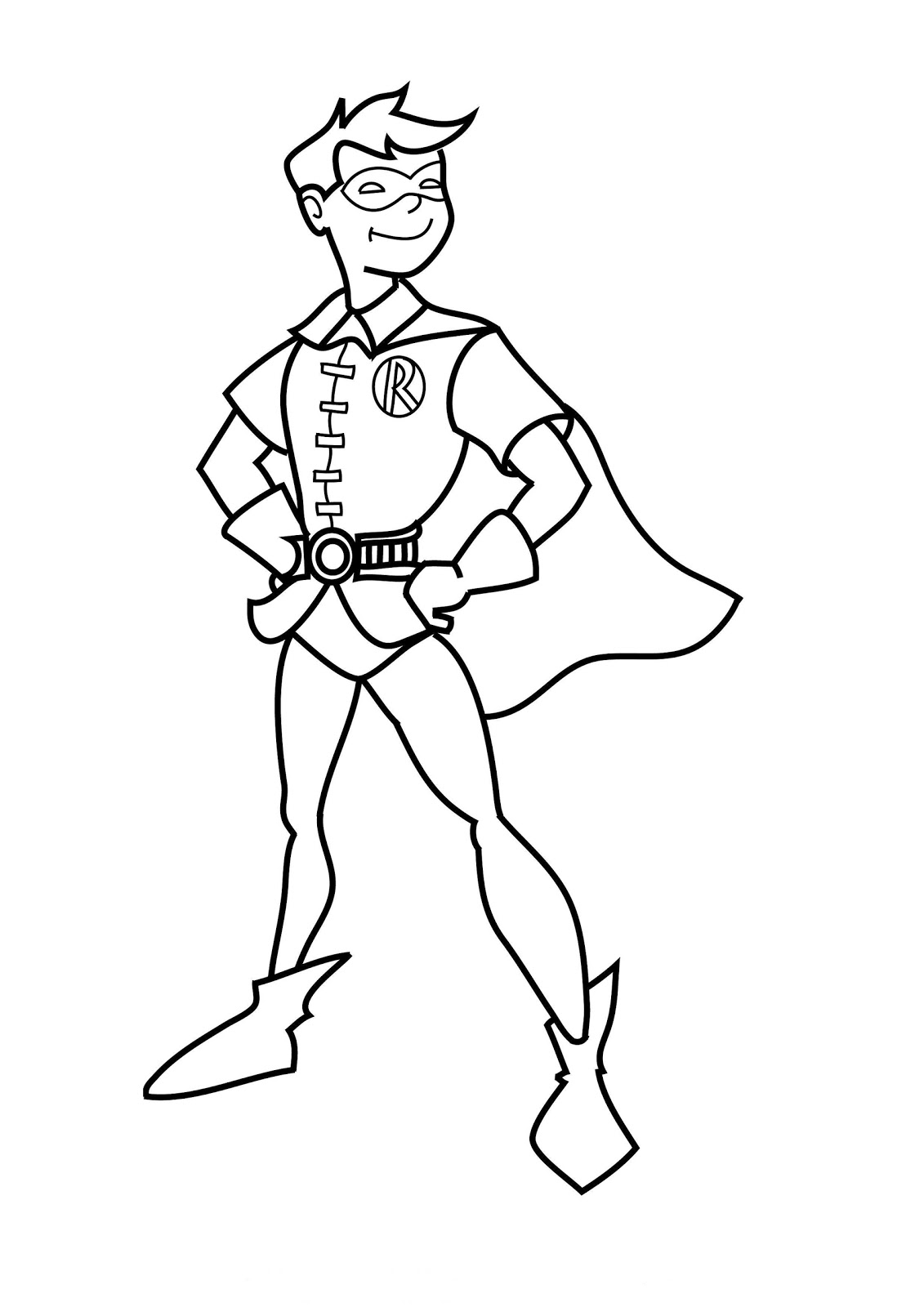 Robin Coloring Page 3